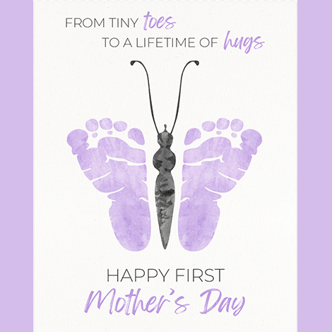Happy First Mother's Day Butterfly